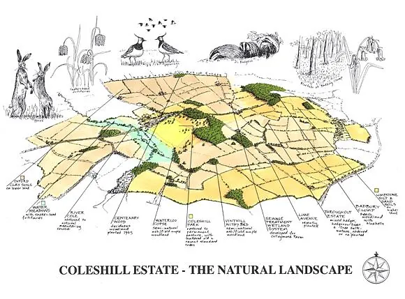  Buscot and Coleshill Estate, Wilts/Oxon/Glos, Illustrations for Visitor Interpretation