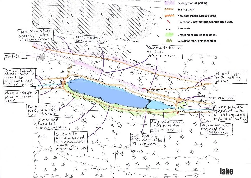 Cwmcarn Forest Landscape and Recreational Framework