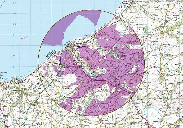 LVIA for Proposed Wind Turbine near Aberarth, Ceredigion